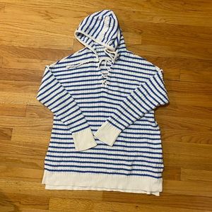 Aerie Knit Sweater Hoodie